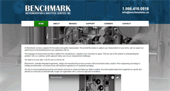 Desktop Screenshot of benchmarkinc.ca